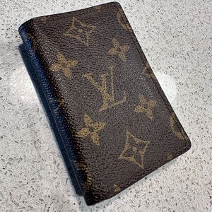 Louis Vuitton Brown Monogram Pocket Organizer